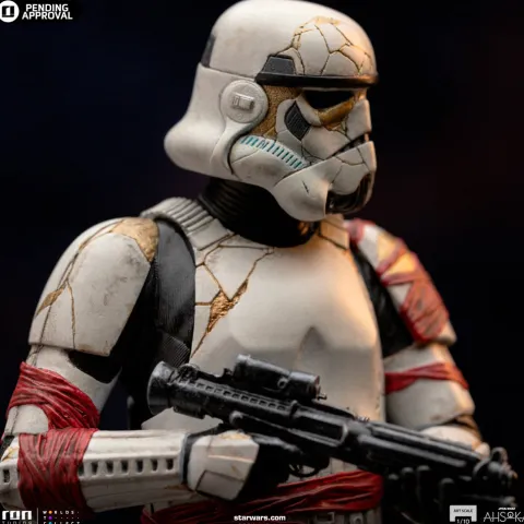 Night Trooper Star Wars: Ahsoka Series Art Scale 1/10 Iron Studios