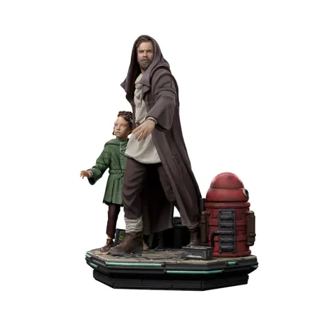 Obi-Wan and Young Leia - Star Wars: Obi-Wan Kenobi Series - Art Scale 1/10 - Iron Studios