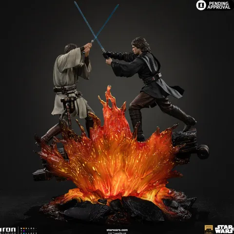 Pre-Order - Statue Anakin vs Obi-Wan (Revenge of the Sith 20th Years Anniversary) – Star Wars – Art Scale 1/10 – Iron Studios