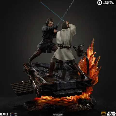 Pre-Order - Statue Anakin vs Obi-Wan (Revenge of the Sith 20th Years Anniversary) – Star Wars – Art Scale 1/10 – Iron Studios
