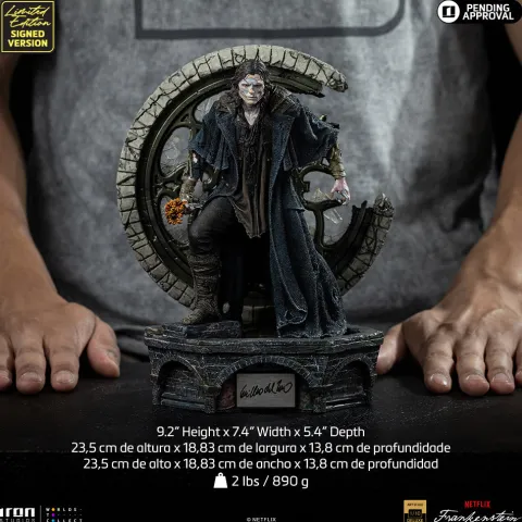Pre-Order - Statue Frankenstein's Monster (Signed ver.) - Guillermo Del Toro's Frankenstein - Deluxe Art Scale 1/10 - Iron Studios