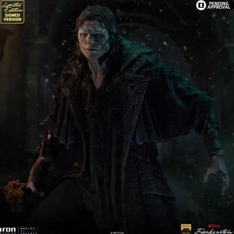 Pre-Order - Statue Frankenstein's Monster (Signed ver.) - Guillermo Del Toro's Frankenstein - Deluxe Art Scale 1/10 - Iron Studios
