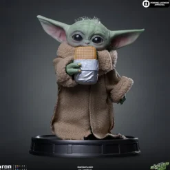 Pre-Order - Statue Grogu Food Cart Snack - Mandalorian and Grogu Movie - Grogu Collection - Iron Studios