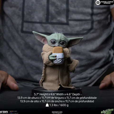 Pre-Order - Statue Grogu Food Cart Snack - Mandalorian and Grogu Movie - Grogu Collection - Iron Studios