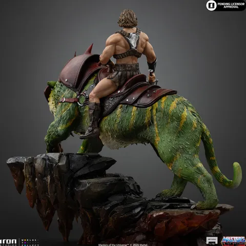 Pre-Order - Statue He-Man and Battle Cat - Masters of the Universe Movie - Deluxe Art Scale 1/10 - Iron Studios