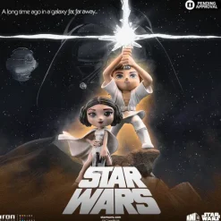 Pre-Order - Statue Luke & Leia – Star Wars – MiniCo – Iron Studios
