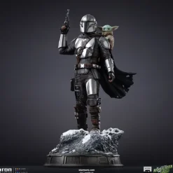 Pre-Order - Statue Mandalorian and Grogu - The Mandalorian and Grogu Movie - Art Scale 1/10 - Iron Studios