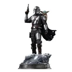 Pre-Order - Statue Mandalorian and Grogu - The Mandalorian and Grogu Movie - Art Scale 1/10 - Iron Studios