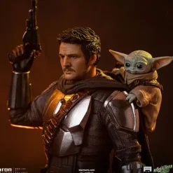 Pre-Order - Statue Mandalorian and Grogu - The Mandalorian and Grogu Movie - Art Scale 1/10 - Iron Studios