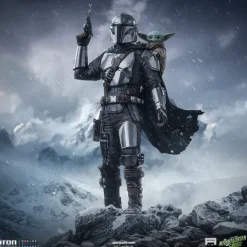 Pre-Order - Statue Mandalorian and Grogu - The Mandalorian and Grogu Movie - Art Scale 1/10 - Iron Studios