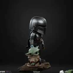 Pre-Order - Statue Mandalorian and Grogu - The Mandalorian and Grogu Movie - MiniCo - Iron Studios