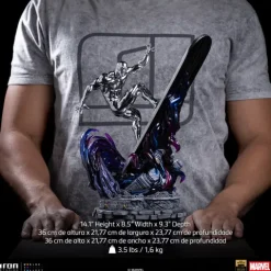Pre-Order - Statue Silver Surfer Deluxe - Infinity Gauntlet Diorama - BDS Art Scale 1/10 - Iron Studios