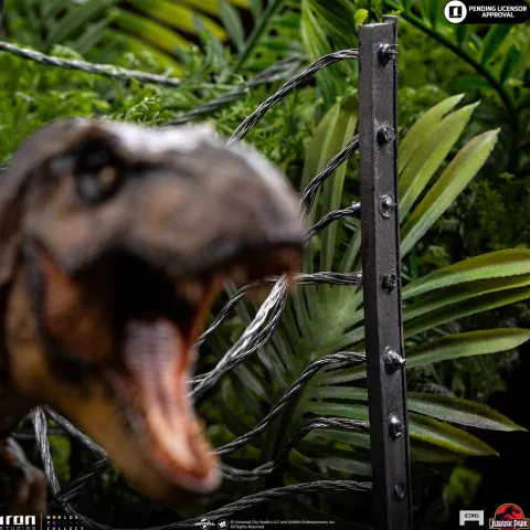 Pre-Order - T-Rex Breakout Set A - Jurassic Park - Icons - Iron Studios