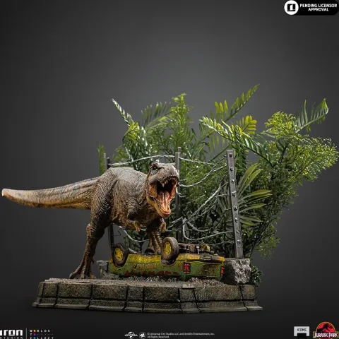 Pre-Order - T-Rex Breakout Set A - Jurassic Park - Icons - Iron Studios