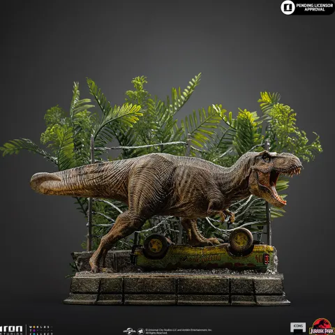 Pre-Order - T-Rex Breakout Set A - Jurassic Park - Icons - Iron Studios