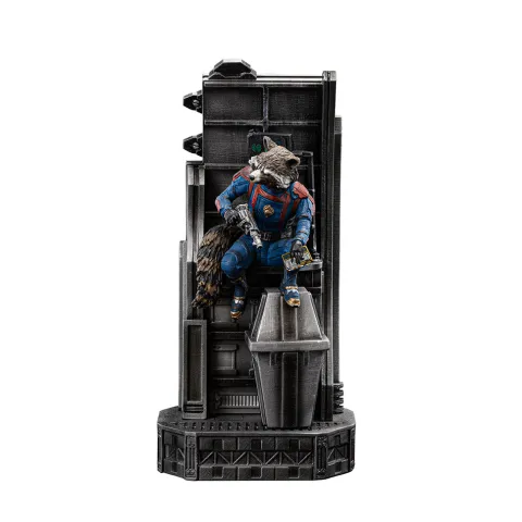 Rocket Raccoon Guardians of the Galaxy 3 Art Scale 1/10 Iron Studios