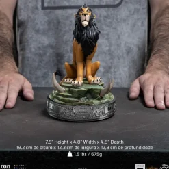 Scar 100 Years Version Disney 100th The Lion King Art Scale 1/10 Iron Studios