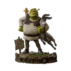 Shrek, Donkey and The Gingerbread Man - Shrek - Art Scale 1/10 - Iron Studios
