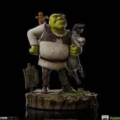 Shrek, Donkey and The Gingerbread Man - Shrek - Art Scale 1/10 - Iron Studios