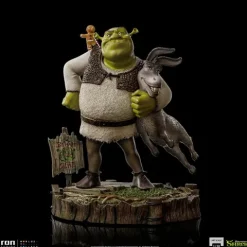 Shrek, Donkey and The Gingerbread Man - Shrek - Art Scale 1/10 - Iron Studios