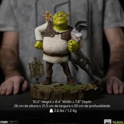 Shrek, Donkey and The Gingerbread Man - Shrek - Art Scale 1/10 - Iron Studios