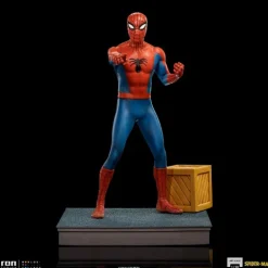 SpiderMan 60's SpiderMan Animated Series Art Scale 1/10 Iron Studios