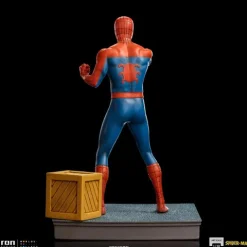 SpiderMan 60's SpiderMan Animated Series Art Scale 1/10 Iron Studios