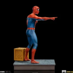 SpiderMan 60's SpiderMan Animated Series Art Scale 1/10 Iron Studios