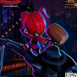 Spider Noir and Spider Ham - Spiderman: Into The Spiderverse - Art Scale 1/10 - Iron Studios