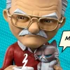 Stan Lee with Grumpy Cat - Pow - Minico - Iron Studios