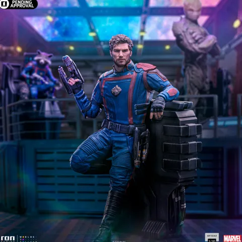 StarLord Guardians of the Galaxy 3 Art Scale 1/10 Iron Studios