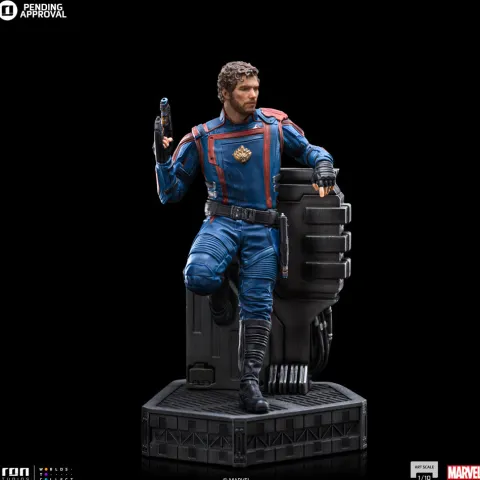 StarLord Guardians of the Galaxy 3 Art Scale 1/10 Iron Studios