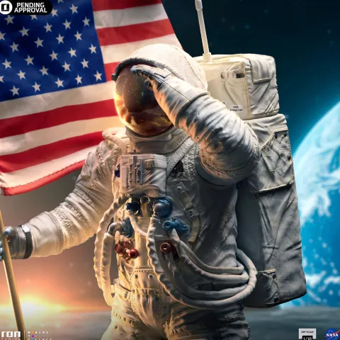 Statue Apollo 11 Astronaut NASA Art Scale 1/10 Iron Studios