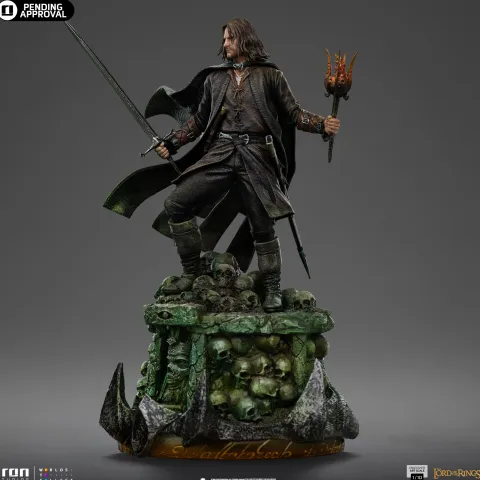 Statue Aragorn Unleashed - The Lord of the Rings - Art Scale 1/10 - Iron Studios
