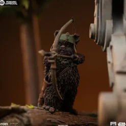 Statue AT-ST and Chewbacca - Star Wars - Demi Art Scale 1/20 - Iron Studios