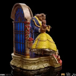 Statue Beauty and The Beast Deluxe Disney 100th Beauty and The Beast Art Scale 1/10 Iron Studios