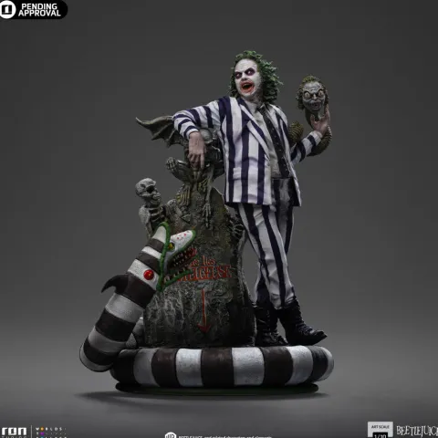 Statue Beetlejuice - Beetlejuice Beetlejuice - Art Scale 1/10 - Iron Studios