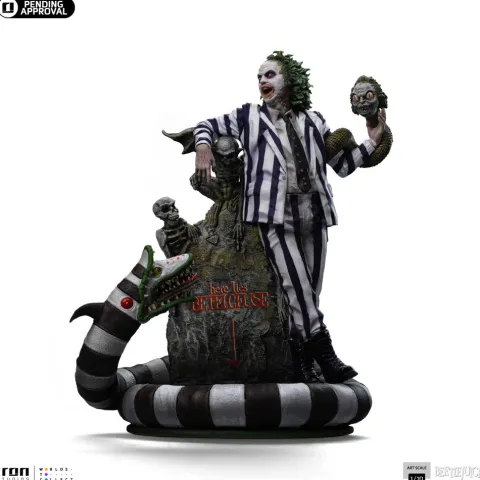 Statue Beetlejuice - Beetlejuice Beetlejuice - Art Scale 1/10 - Iron Studios