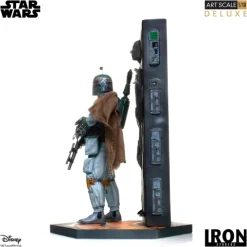 Statue Boba Fett & Han Solo in Carbonite Deluxe - Star Wars - Art Scale 1/10 - Iron Studios