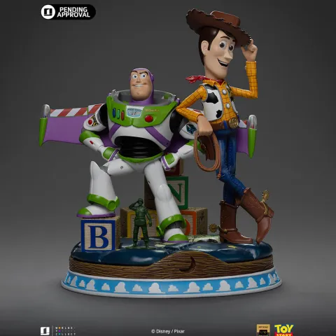 Statue Buzz and Woody - Toy Story - Art Scale 1/10 - Iron Studios