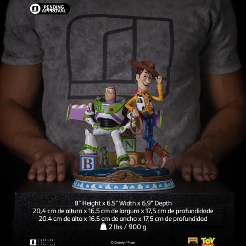 Statue Buzz and Woody - Toy Story - Art Scale 1/10 - Iron Studios