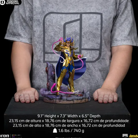 Statue Cancer Deathmask - Saint Seiya - Art Scale 1/10 - Iron Studios