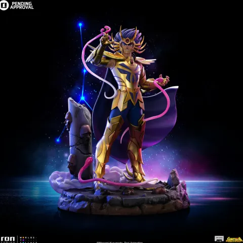 Statue Cancer Deathmask - Saint Seiya - Art Scale 1/10 - Iron Studios