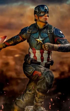 Statue Captain America Deluxe - Avengers: End Game - Art Scale 1/10 - Iron Studios