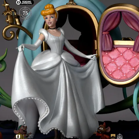 Statue Cinderella Deluxe (75th Year Anniversary Version) - Disney Classics - Art Scale 1/10 - Iron Studios