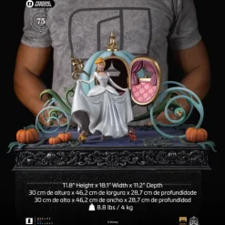 Statue Cinderella Deluxe (75th Year Anniversary Version) - Disney Classics - Art Scale 1/10 - Iron Studios