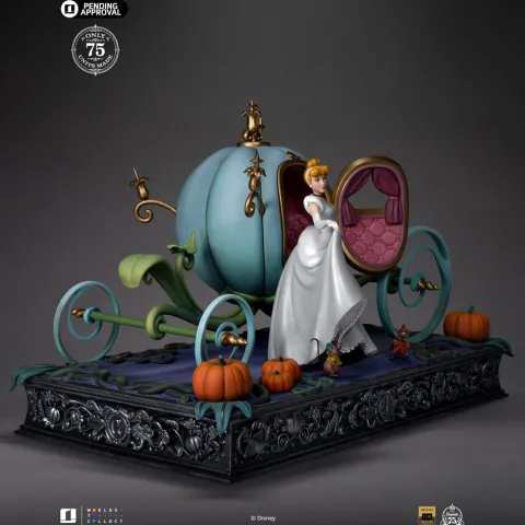 Statue Cinderella Deluxe (75th Year Anniversary Version) - Disney Classics - Art Scale 1/10 - Iron Studios