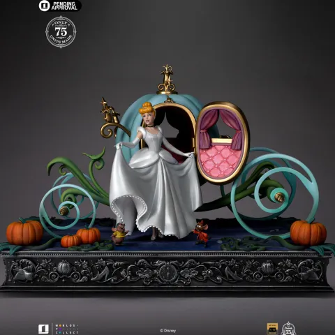 Statue Cinderella Deluxe (75th Year Anniversary Version) - Disney Classics - Art Scale 1/10 - Iron Studios