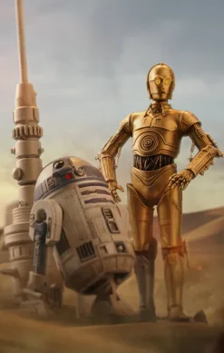 Statue C-3PO and R2-D2 - Star Wars - Art Scale 1/10 - Iron Studios