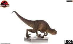 Statue Crouching Velociraptor - Jurassic Park - Art Scale 1/10 - Iron Studios